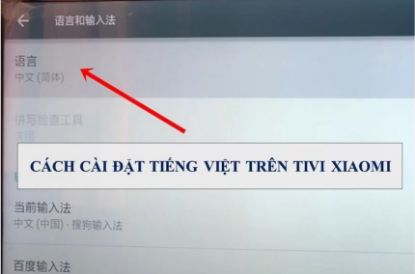 Hình ảnh cho bài viết Chia Sẻ Cách Cài Đặt Tiếng Việt Cho Tivi Xiaomi Tại Nhà